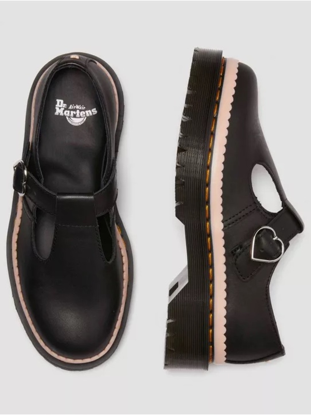 NWT DR MARTENS Polley Bex Nappa Luxe Mary Jane’s! - Picture 2 of 12